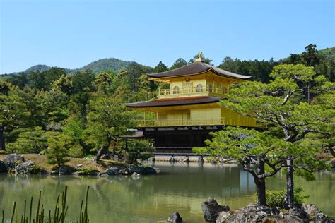 Golden Pavilion in the Garden in Kyoto, Japan · Free Stock Photo