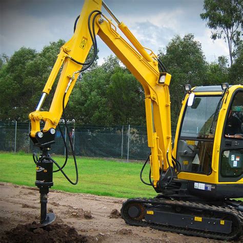 Digga Excavator Auger Attachment | Skid Steer Solutions