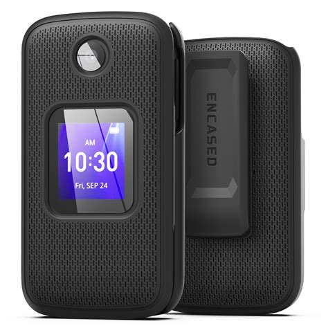 Alcatel Go Flip 4 / TCL Flip Pro DuraClip Case with Belt Clip Holster ...