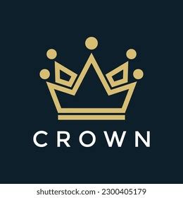 Elegant Crown Logo Design Template Stock Vector (Royalty Free ...