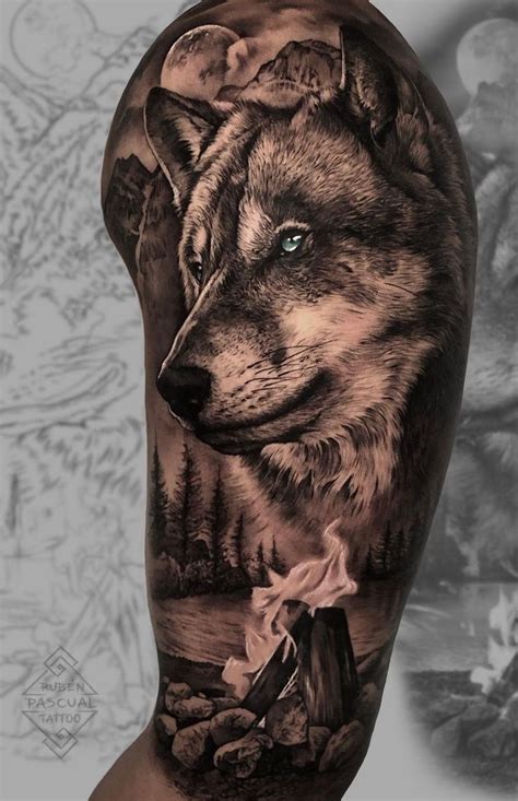 50 Of The Most Beautiful Wolf Tattoo Designs The Internet Has Ever Seen ...