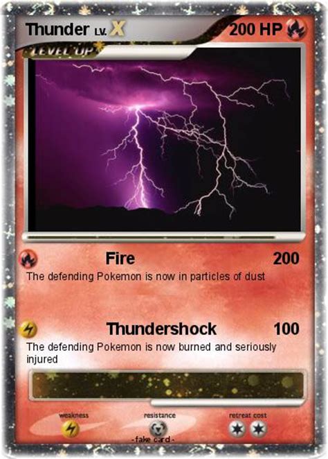 Pokémon Thunder 976 976 - Fire - My Pokemon Card