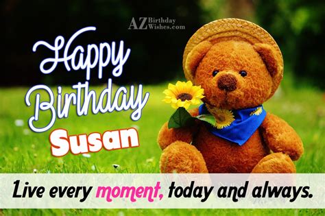 Happy Birthday Susan - AZBirthdayWishes.com