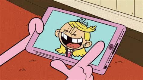 Phone Swiping GIF - Loud House Swiping Swipe Right - Discover & Share GIFs