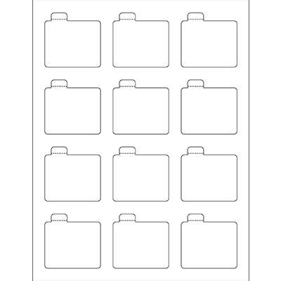 MR328 – 2.19″ x 2.13″ – US Letter Sheet – 12 Lip Balm Labels – MR-LABEL