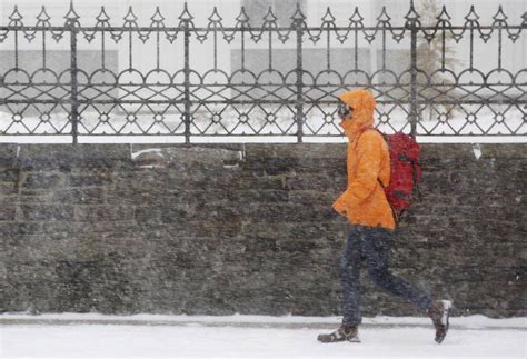 In Pictures: Snow storm hits east coast - The Globe and Mail