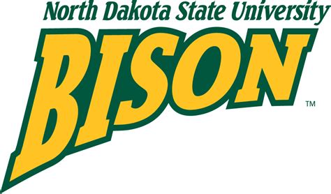 North Dakota State Bison Wordmark Logo - NCAA Division I (n-r) (NCAA n ...