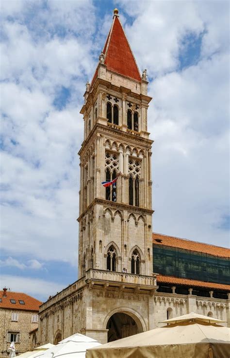 Trogir Cathedral, Croatia stock image. Image of travel - 155337183