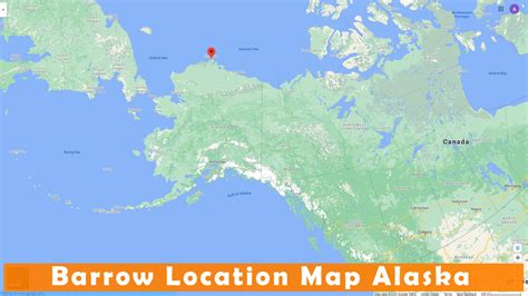 Barrow, Alaska Map