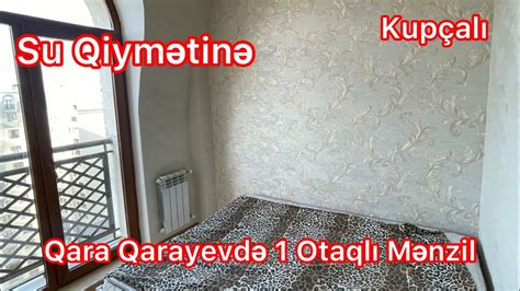 Su Qiymətinə Yeni tikili bina evi satılır Qara Qarayevdə təmirli və ...