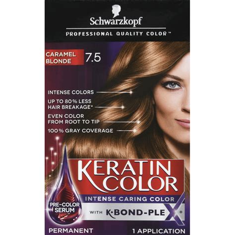 Schwarzkopf Intense Caring Color Caramel Blonde Hair Color Kit (1 ct) - Instacart