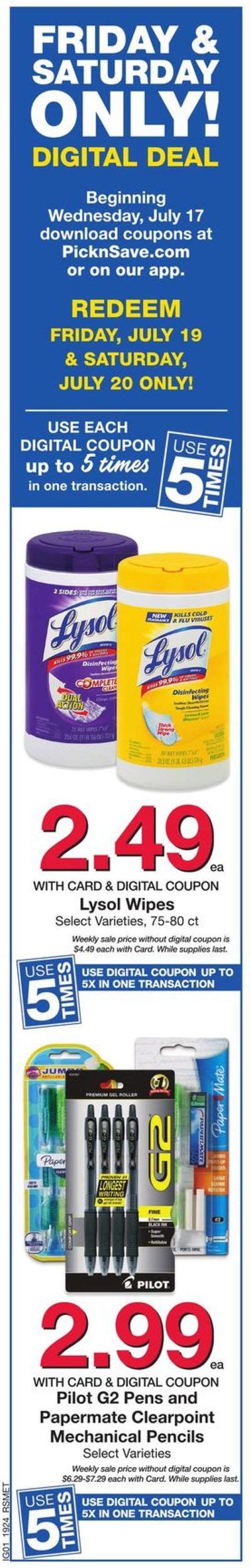 Pick ‘n Save Current weekly ad 07/17 - 07/23/2019 [8] - frequent-ads.com