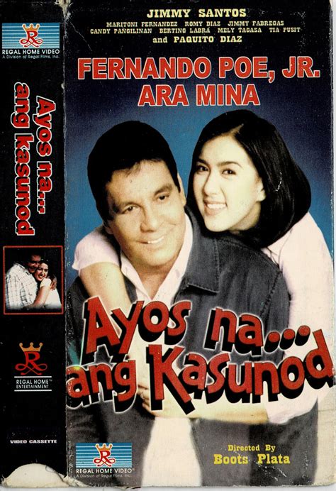 Different Collections: VHS Tape Collection - FERNANDO POE JR. (FPJ) MOVIES