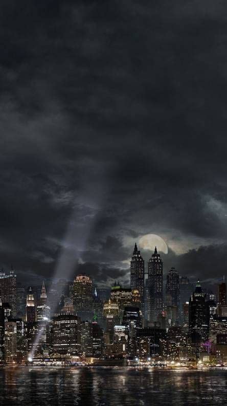 Gotham City Wallpaper | Gotham city skyline, Dark city, Gotham city