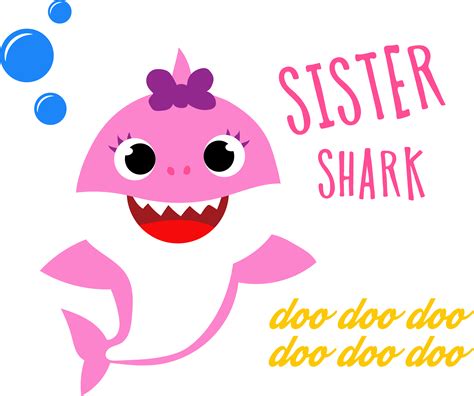 Baby shark svg, Baby shark cricut svg, Baby shark clipart | Inspire Uplift