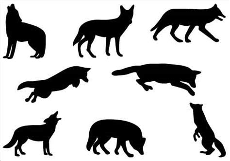 Coyote Silhouette Clip Art Free - ClipArt Best