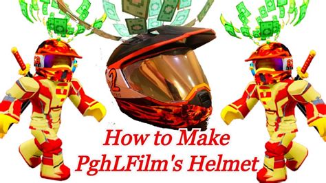 YAAAY!! PghLFilms shows us how he made his REAL LIFE ROBLOX HELMET ...