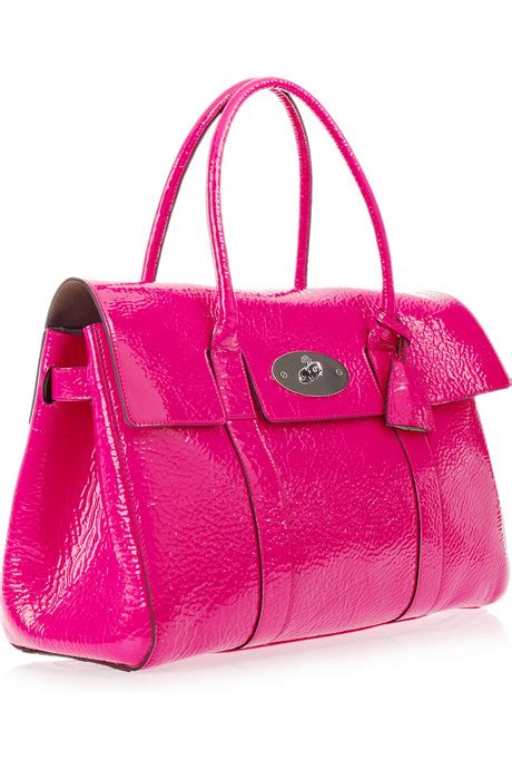 Wearable Trends: Mulberry Bayswater patent-leather Bag