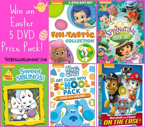 Nickelodeon Easter 5 DVD’s Prize Pack Giveaway