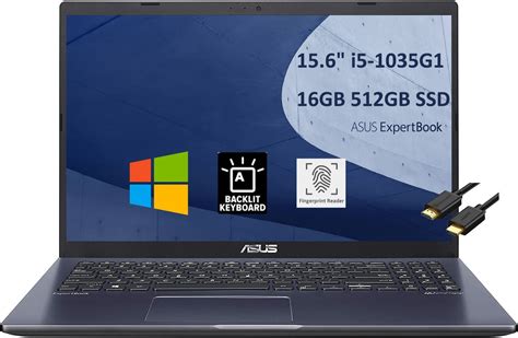 ASUS ExpertBook P1 - i5-1035G1 · UHD Graphics G1 · 15.6”, Full HD (1920 ...