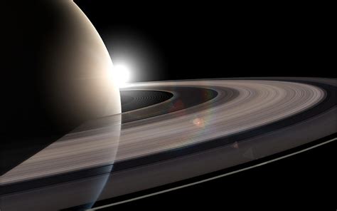 Saturn Rings Wallpaper