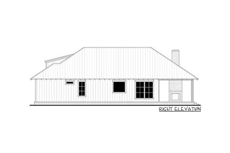 3-Bedroom Lake House Plan with Large Covered Porches - 51919HZ ...