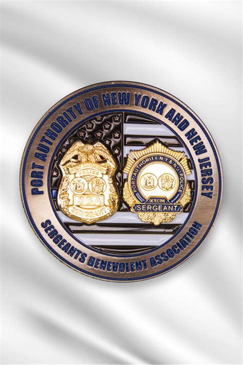 9/11 Challenge Coin – Port Authority Sergeants Benevolent Association