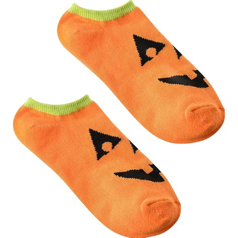 Jack-o'-Lantern Ankle Socks | Party City