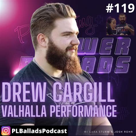 Ep. 119 - Drew Cargill: Valhalla Performance - Powerlifting & Power Ballads Podcast | Listen Notes