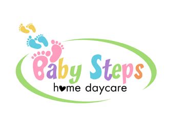 Baby Steps Home Daycare Logo Design - 48hourslogo