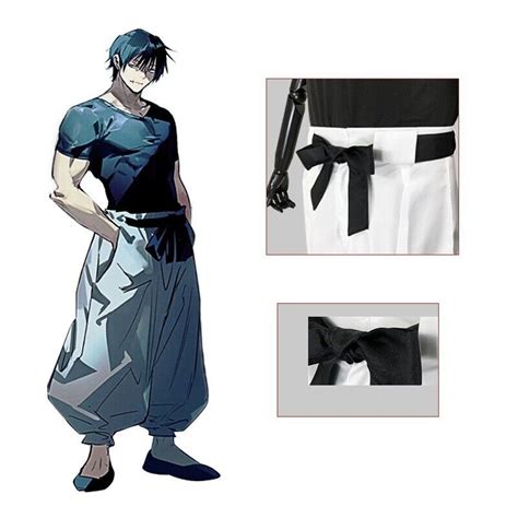 Jujutsu Kaisen Fushiguro Toji Cosplay Costume Men Women Uniform Suit ...