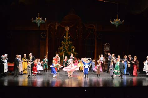 The cast of this year's "The Nutcracker" performs during a dress rehearsal. The ballet is put on ...