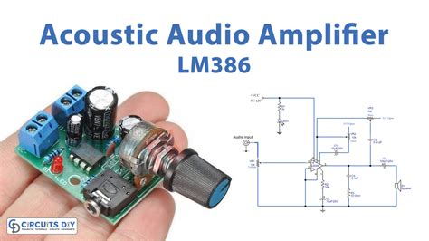 LM386 Acoustic Audio Amplifier Circuit