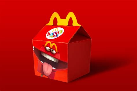 McDonald's Shares Happy Meal Box Template