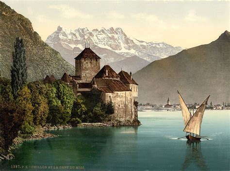 A Brief History of Switzerland's Beautiful Chillon Castle