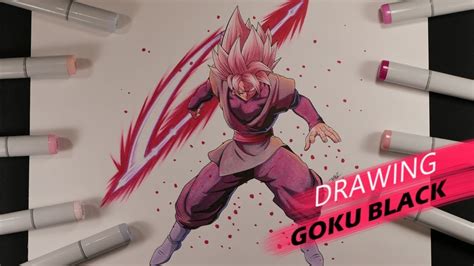 Images Of Goku Black Drawing Rose