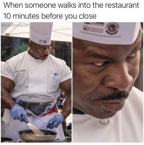 19 Chef Memes For The Exhausted People On The Line | Funny memes, Restaurant memes, Chef humor