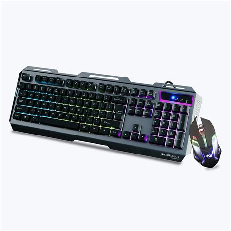 Zeb-Transformer 1 - Premium gaming keyboard and mouse combo – Zebronics