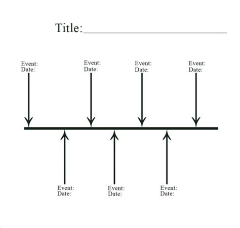 Free Printable Timeline