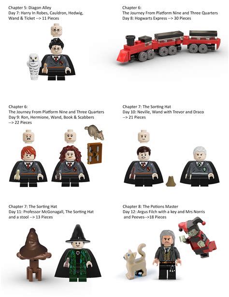 Concept Fun - Lego Harry Potter Advent Calendar on Behance