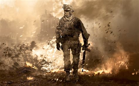 Call Of Duty Modern Warfare 2, Video Games, Soldier, War Wallpapers HD / Desktop and Mobile ...