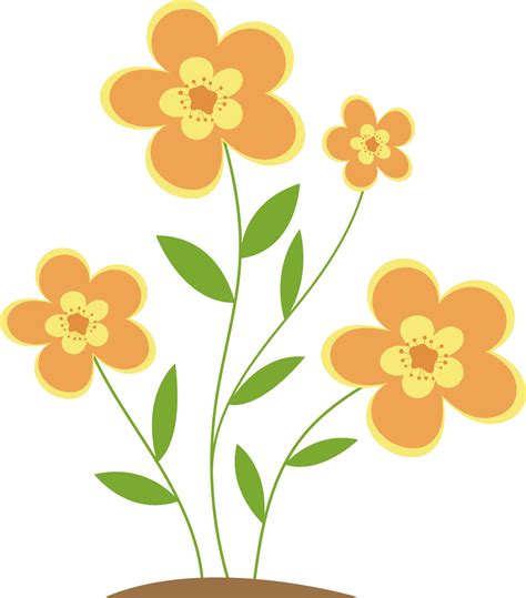 Blumen-Clipart-Design-Illustration 9384362 PNG