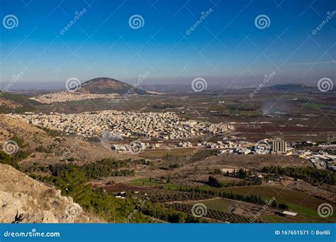 A View of Nazareth in Holy Land Stock Image - Image of jerusalem ...