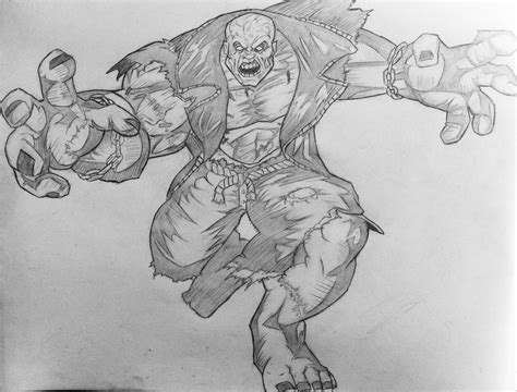 Solomon Grundy Drawing by DiegoE05 on DeviantArt