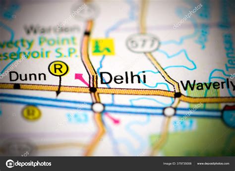 Delhi Louisiana Usa Map — Stock Photo © aliceinwonderland2020 #379735006