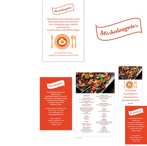 Michelangelo's Restaurant on Behance