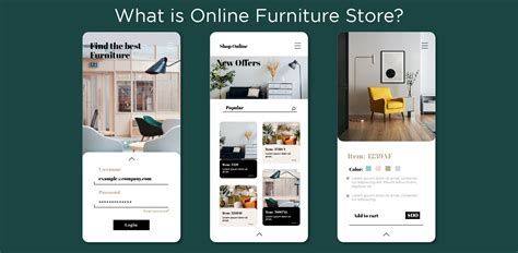 What is an online furniture store and why to create one?