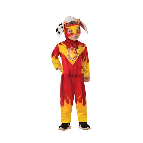 Halloween Paw Patrol Mighty Pups Marshall Child Costume - Walmart.com - Walmart.com