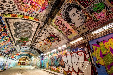 Leake Street Graffiti Tunnel, London, United Kingdom