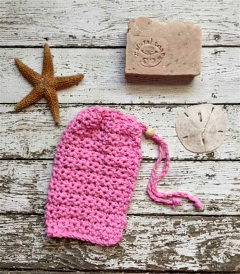 Crochet Soap Bag – Free Patterns